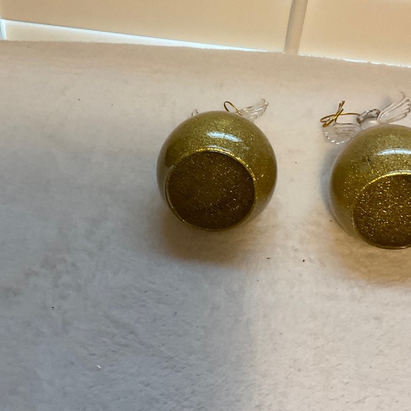Glittering Gold Angel Ornaments Set - Picture 6 of 8